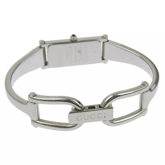 GUCCI Watches 1500L grayDial Stainless Steel Quartz Analog display WomEN - Picture 6 of 10